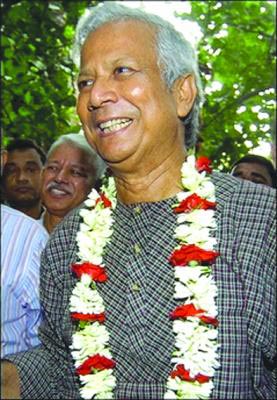 诺贝尔和平奖得主称愿组建政党参加孟加拉大选