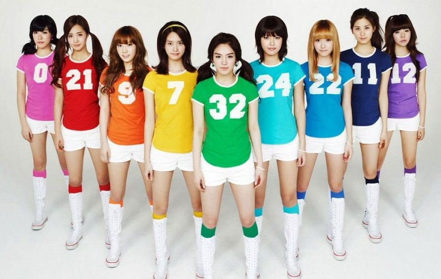 <em>少女时代</em>拍摄清纯<em>运动</em>写真助威韩国奥运代表队