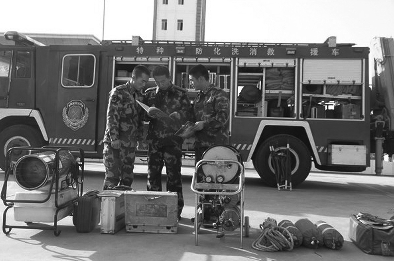 白银市公安消防支队除火患、保平安冬春专项