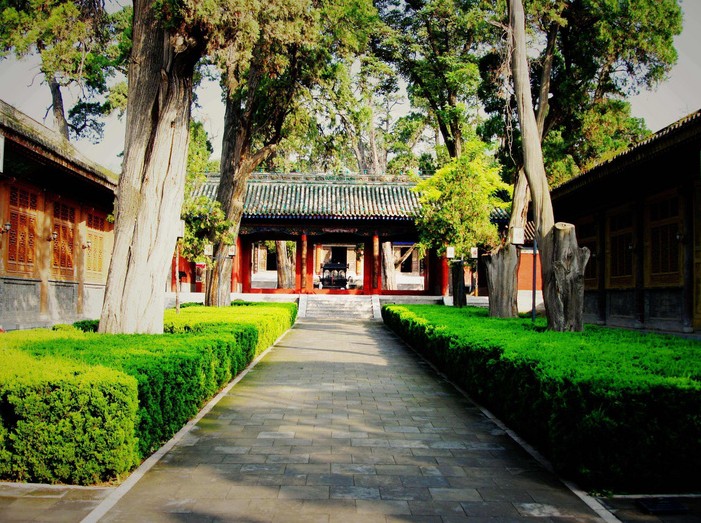 天水伏羲庙景观(组图)__中国甘肃网