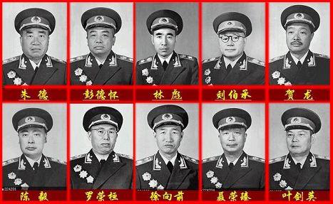 新中国少将名单