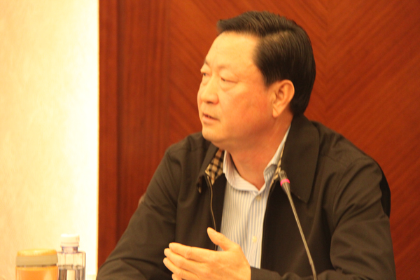 3月6日甘肃代表团小组会议中国中化集团总经理、党组书记刘德树发言