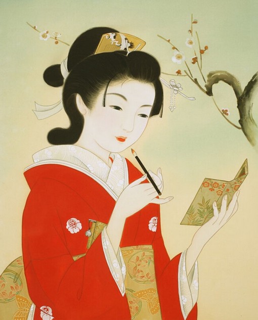 日本古典美女图(1)__中国甘肃网