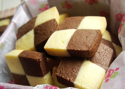 经典棋格饼干__中国甘肃网