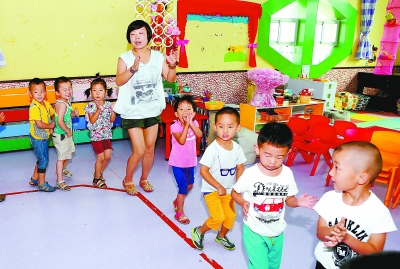 兰州市幼儿园陆续开学\/图