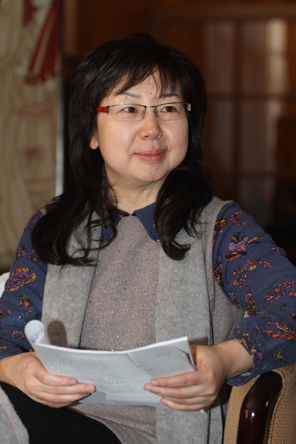 专访甘肃省政协委员陈玉萍\/图