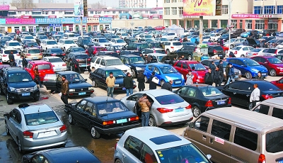 兰州市二手车市场交易活跃(图)__中国甘肃网