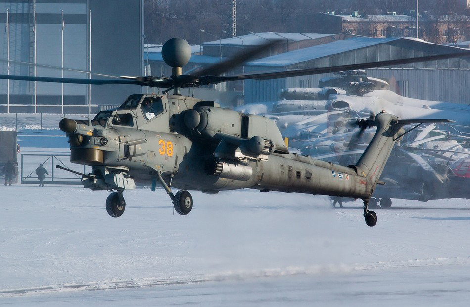 俄最先进武装直升机酷图赏