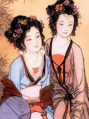 揭秘古代青楼女子性情感图片