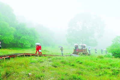 两当县云屏景区优美景色