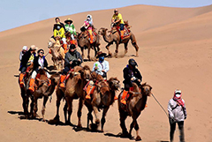 【大美甘肃】敦煌：沙海踏“浪”