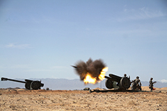 兰州军区某炮兵团实弹演练(高清组图)