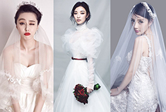 女明星婚纱造型PK