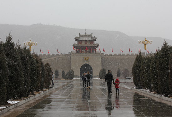 会宁会师胜利纪念馆外景院子（二）