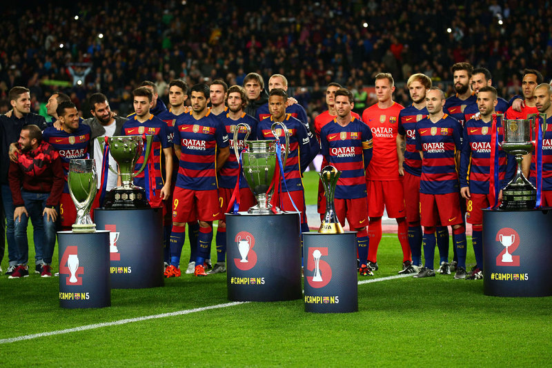 ~赛季西甲巴萨队的所有一线球员名单?