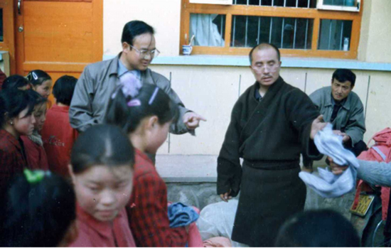 临夏州临夏县八里寺主持李进祥先进事迹图片