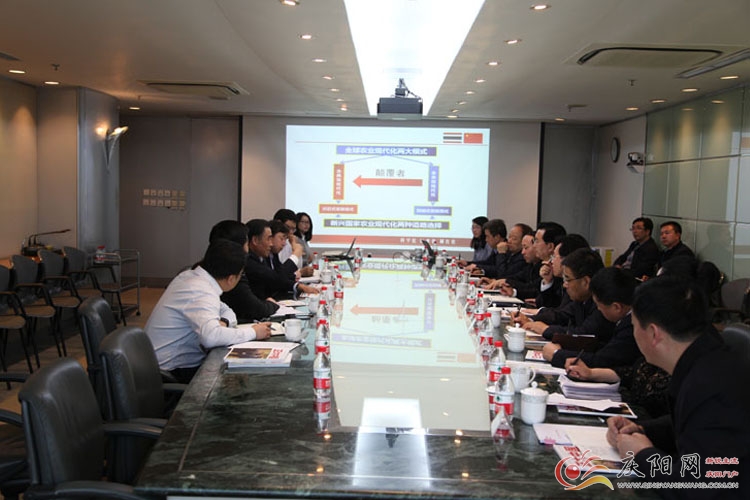 庆阳:栾克军贠建民带队赴正大集团北京总部考