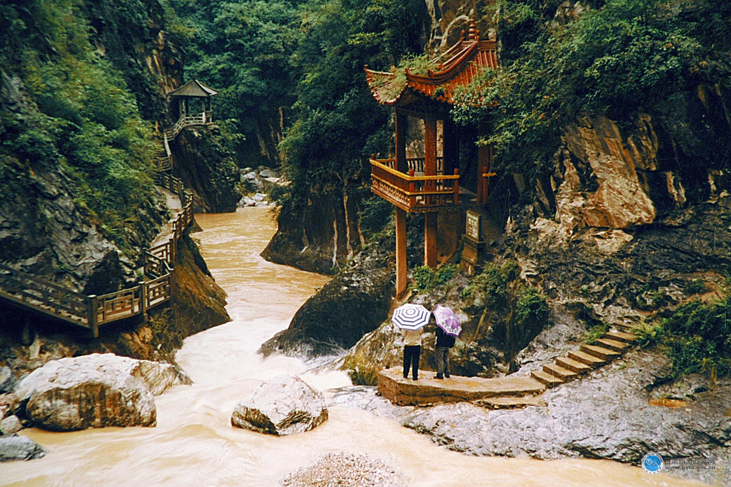 【陇南】成县西狭颂(组图)__中国甘肃网