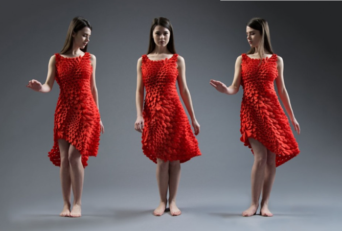 3D印裙费3000美元