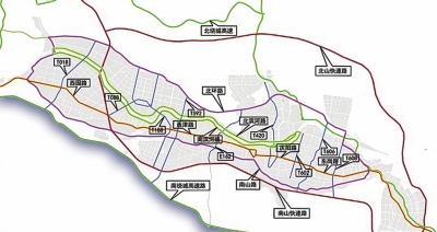兰州市2017年建成城区高速内环线（图）
