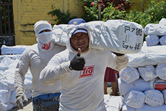 中国红十字国际救援队在厄瓜多尔展开工作