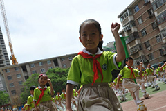 小学打造“足球文化”