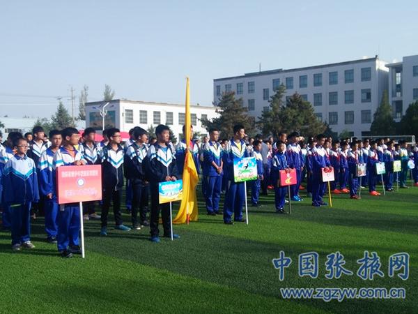 张掖临泽县举办第二届青少年校园足球联赛（图）