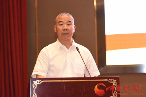 “从伟大转折到伟大胜利——从遵义走到西柏坡”大型主题报道活动启动 甘肃省委网信办副主任王国强出席并致辞（图）
