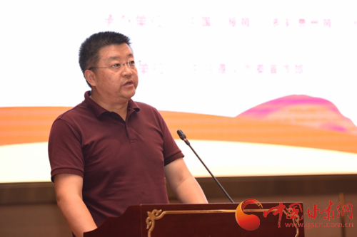 “从伟大转折到伟大胜利——从遵义走到西柏坡”大型主题报道活动启动 甘肃省委网信办副主任王国强出席并致辞(图)
