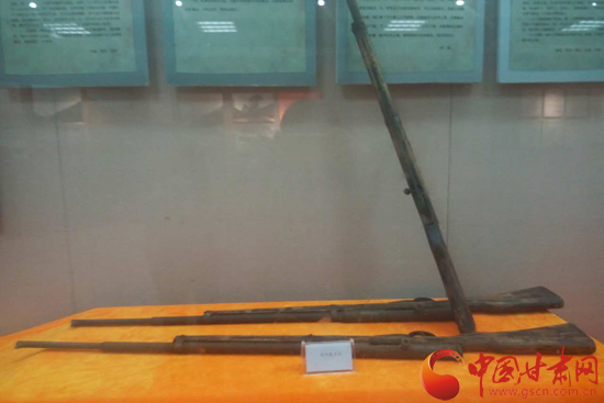 腊子口战役纪念馆：当年战役所遗留下的武器（组图）