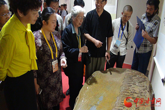 “敦煌守护神” 常沙娜莅临敦煌文博园参观指导（组图）