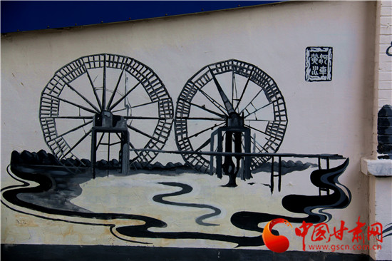 “手绘”兰州小街巷 小陇文艺气质壁咚到你！