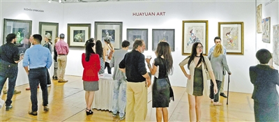 中国丝绸之路艺术精品展轰动美国迈阿密国际艺术周