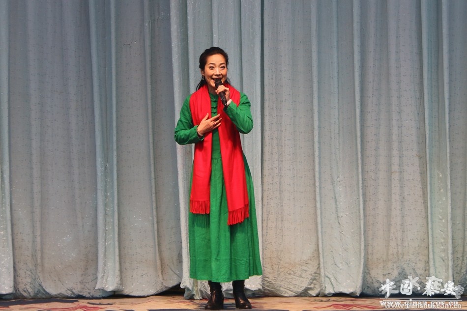 天水秦安县2017年春节秦腔演唱会开演(图)_影