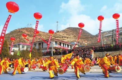 兰州市七里河区新春文化大拜年活动举行（图）