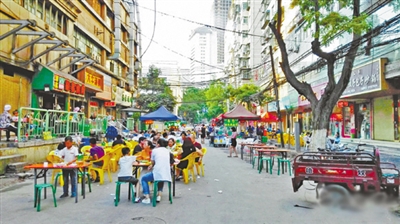 兰州老街夜市、老酒泉路夜市将于年底投运迎客（图）