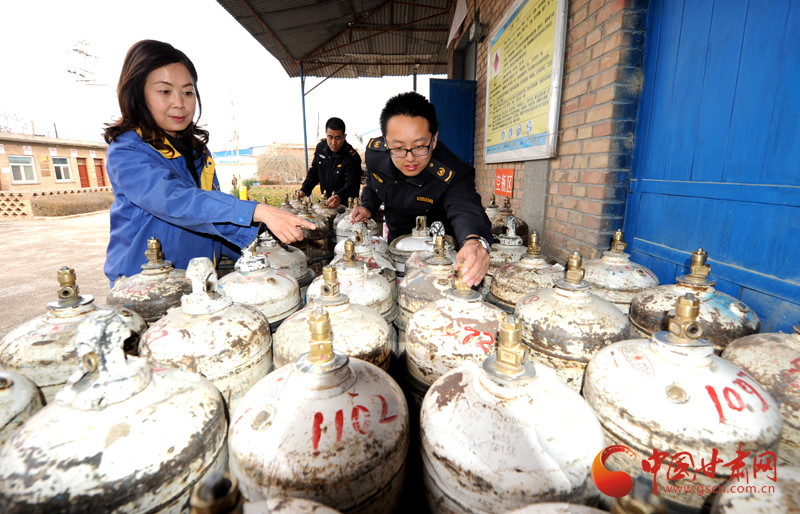 天水市麦积区开展气瓶安全整治专项行动（图）