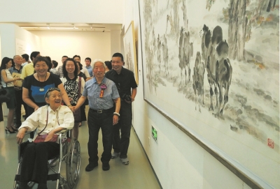 挥泪送别“骆驼王” 甘肃省著名画家王维辛因病逝世（图）