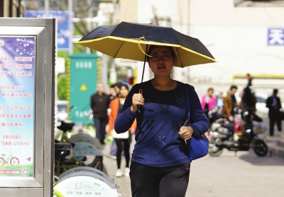 春光无限好偶有小雨落 短期内兰州市白天高温或冲刺26℃ （图）