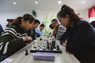 全国国际象棋甘肃赛区选拔赛开战（图）