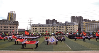 兰州交通大学博文学院举行第八届田径运动会