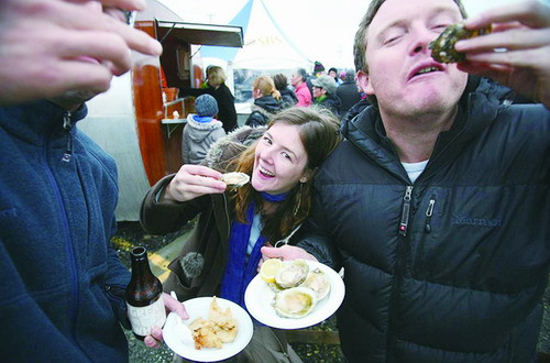 布拉夫生蚝引发朝圣与狂欢