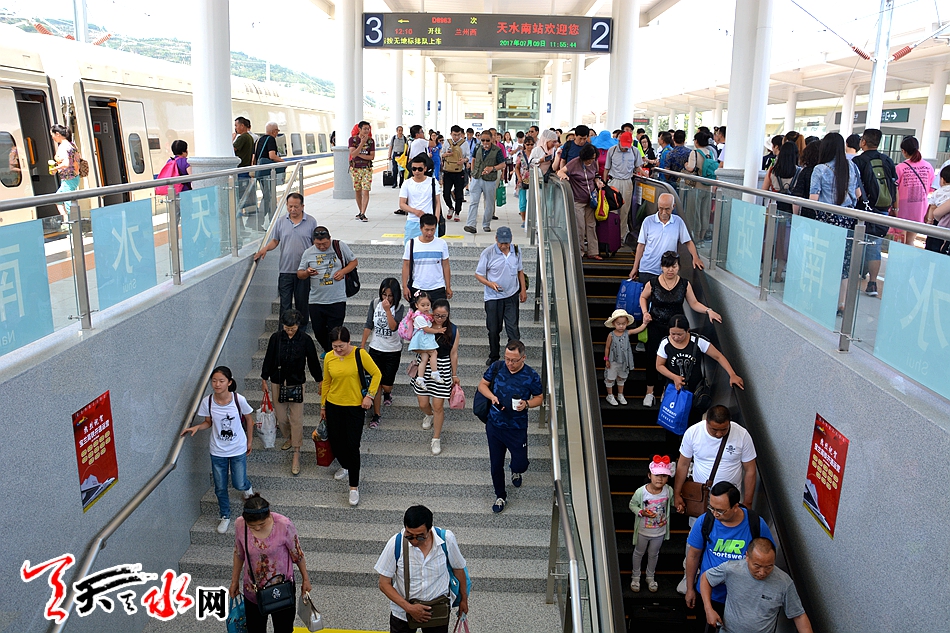 宝兰高铁开通半个月天水南站共发送旅客13.3万人次
