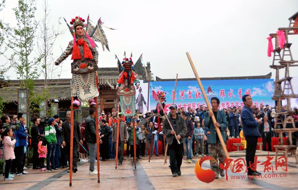 黄河文化 拜水青城 ——第九届青城古镇民俗文化旅游节暨荷花节开幕（图）