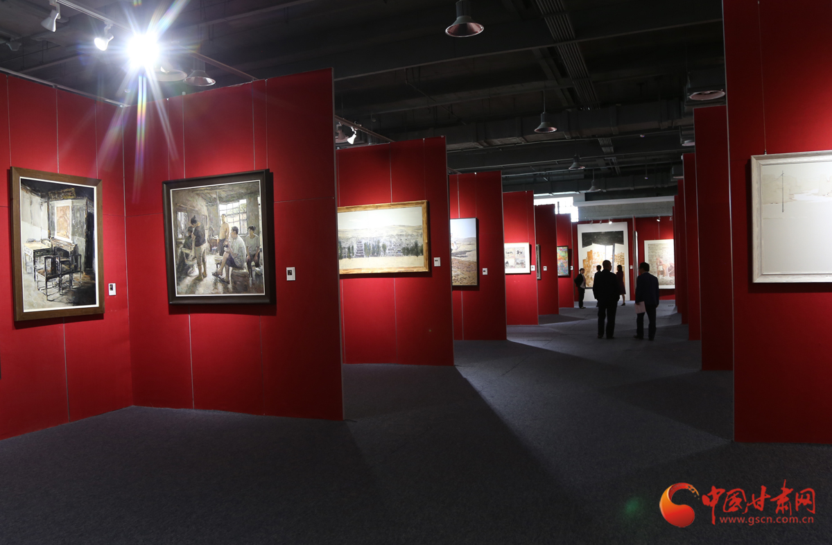 聚焦第二届敦煌文博会 | 朝圣敦煌·全国美术作品展开展