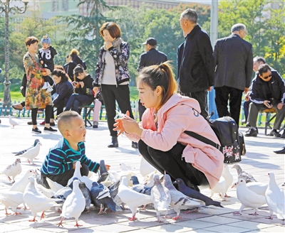 细雨远去天高云淡周末 兰州将邂逅秋日暖阳（图）