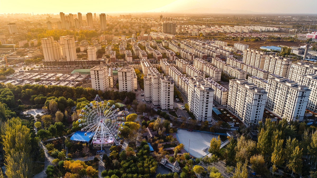 【践行十九大 全景看甘肃】秀美家园（酒泉城区）