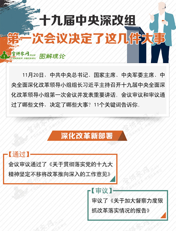 十九届中央深改组第一次会议决定了这几件大事