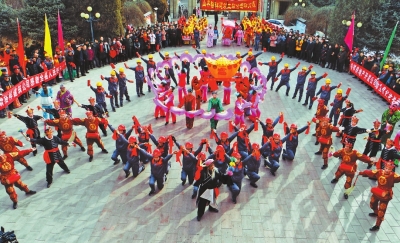 春节期间 张掖市好戏连台闹新春（图）