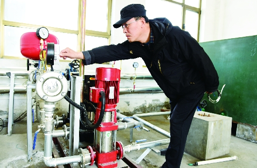 酒泉肃北县实施清洁能源集中供暖改造项目（图）